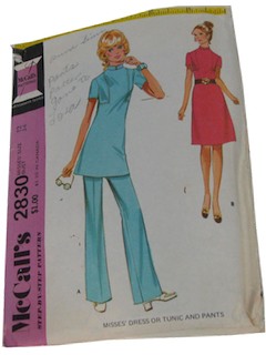 1970's Womens  Pattern