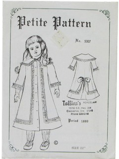 1980's Doll Pattern