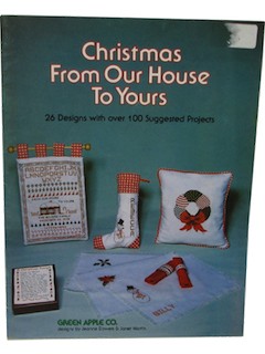 1970's Counted Cross Stitch Pattern Book