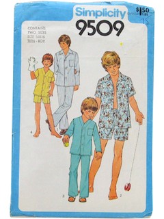 1980's Mens/Boys Pattern