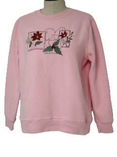 1980's Womens Ugly Christmas Sweatshirt