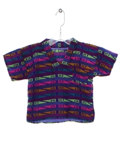 1980's Unisex Childrens Guatemalan Style Shirt