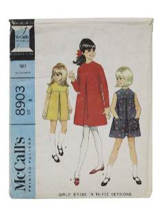 1960's Womens/Girls Dress Pattern