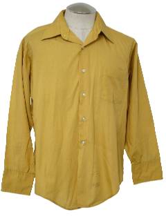 1960's Mens Manhattan Mod Shirt