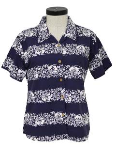 1990's Womens Hawaiian Shirt