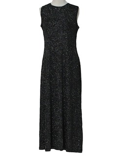 1990's Womens Cocktail Maxi Dress or Prom Dress