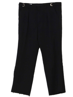 1980's Mens Totally 80s Pinstriped Tuxedo Pants