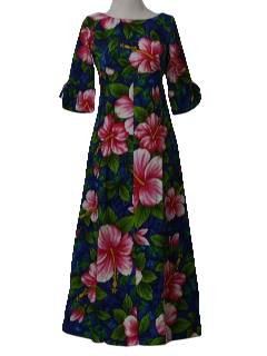 Hawaiian Dress on Minor Variations On A Hawaiian Dress Theme  From Vintage Site  Rusty