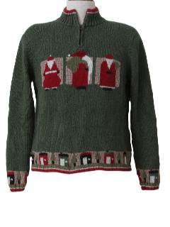 1990's Womens Mod Style Ugly Christmas Sweater