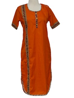 1990's Womens Ethnic Salwar Kameez Style Dress