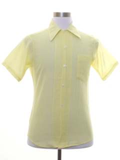 1960's Mens Sheer Mod Shirt