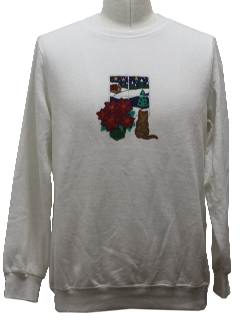 1980's Unisex Ugly Christmas Sweatshirt