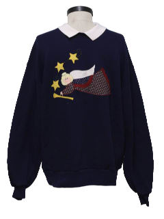 1990's Unisex Country Kitsch Ugly Christmas Sweatshirt