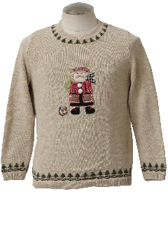 1990's Unisex Ladies or Boys Ugly Christmas Sweater