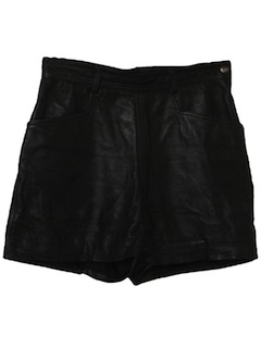 1990's Womens Wicked 90s Leather Shorts