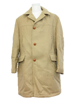 1960's Mens Overcoat Jacket