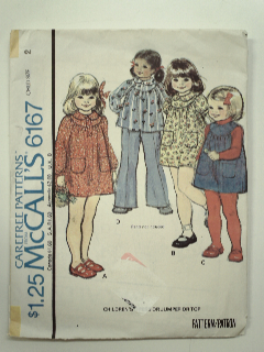 1970's Womens/Childs Pattern