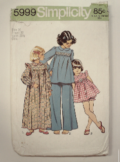 1970's Womens/Girls Pattern