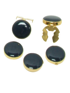 1980's Mens Accessories - Button Cover Set