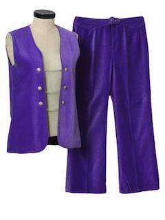 womens corduroy trouser suit