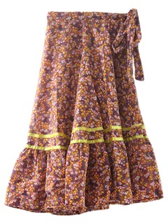 1960's Womens/Girls Hippie Skirt
