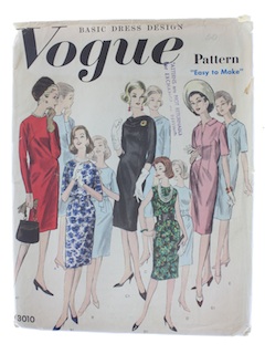 1960's Womens Pattern