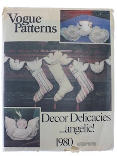 1980's Christmas Craft Pattern