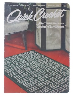 1950's Craft Crochet Pattern Book