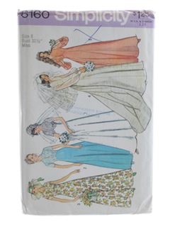 1970's Womens Bridal Pattern