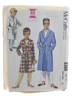 1960's Mens/Boys Pattern