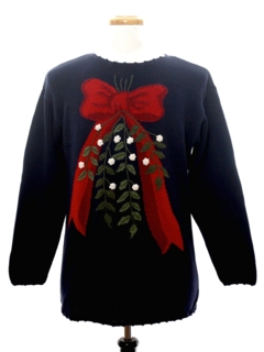 1990's Unisex Look Under the Mistletoe Ugly Christmas Sweater