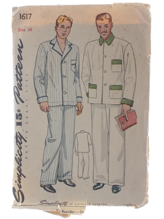 1940's Mens Pattern