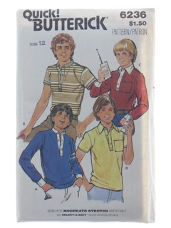 1970's Mens/boys Pattern