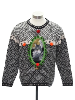 1990's Womens Catmus Ugly Christmas Sweater