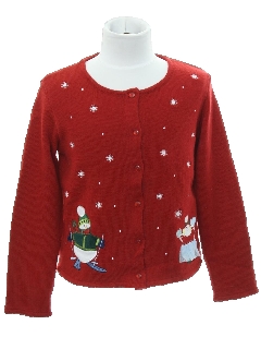 1980's Womens/Childs Ugly Christmas Sweater