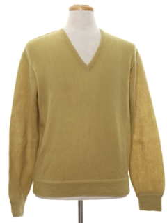 1980's Mens Alpaca Pullover Sweater