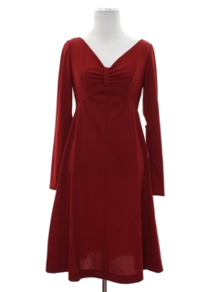 1960's Womens Knit Dress