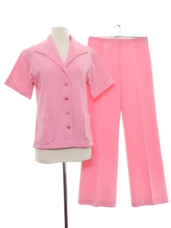 70s womens pant suit
