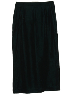 1960's Womens Velvet Skirt