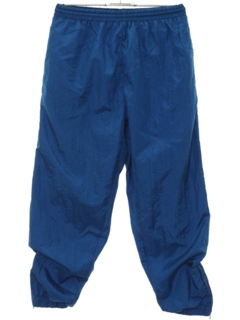 1990's Womens Nylon Baggy Track Pants