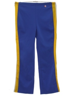 track pants flared
