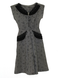 1940's Womens Fab Forties Cocktail Dress