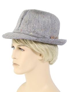 1960's Mens Accessories - Mod Fedora Hat
