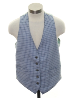 1970's Mens Reversible Disco Suit Vest