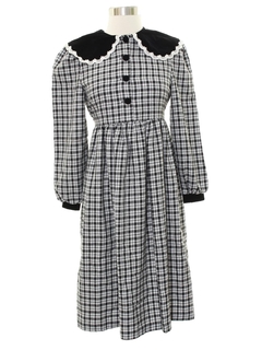 1980's Womens School Teacher Style Dress