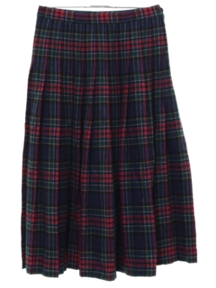 1980's Womens Wool Skirt