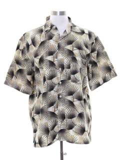 1990's Mens Hawaiian Style Sport Shirt