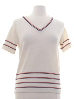 1960's Womens Mod Knit Shirt