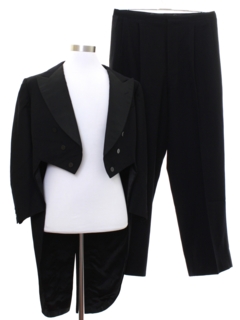 1930's Mens Formal Tail Suit Tuxedo Suit