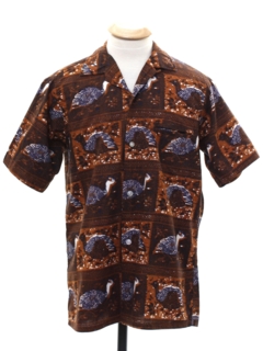 1950's Mens/Boys Hawaiian Shirt